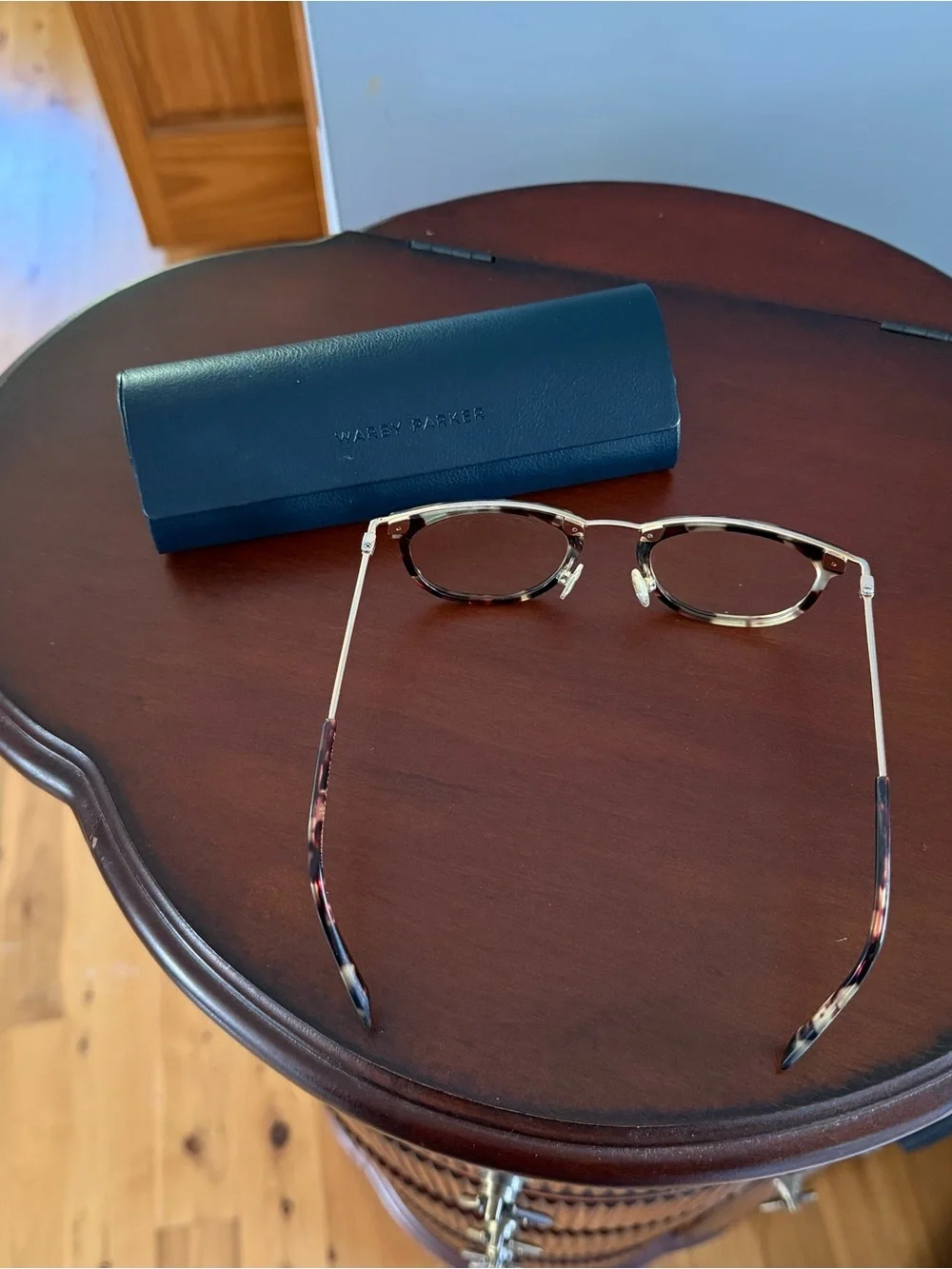 Warby Parker Moriarty 6265 Brown Tortoise Gold Eyeglasses Frame 47-21-140